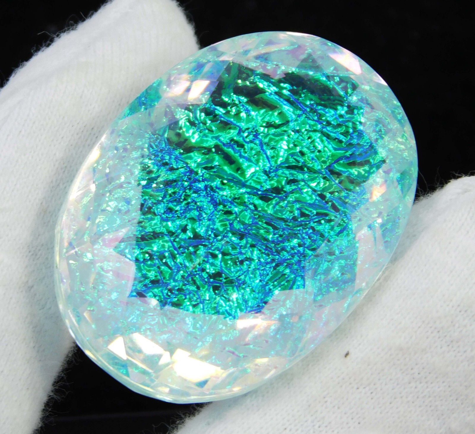 CERTIFIED 99.65 Ct Natural Monarch Fire Opal Doublet Oval Cut Loose Gemstone