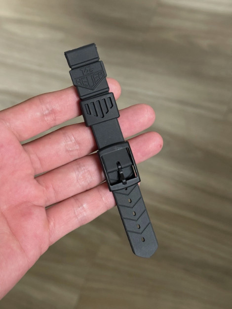 Alternative Rubber Strap 18mm for Tag Heuer Vintage, all colors, new.