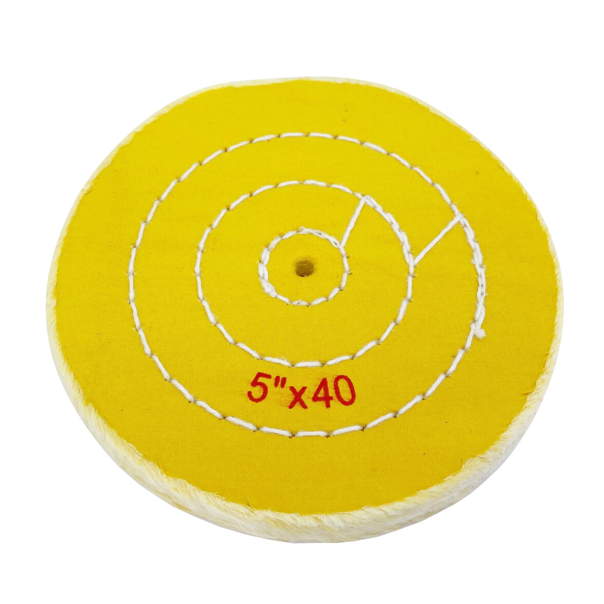Jewelers Buff Yellow Treated Polishing Buffing Wheel 5″ Jewelry Buffer 40 Ply