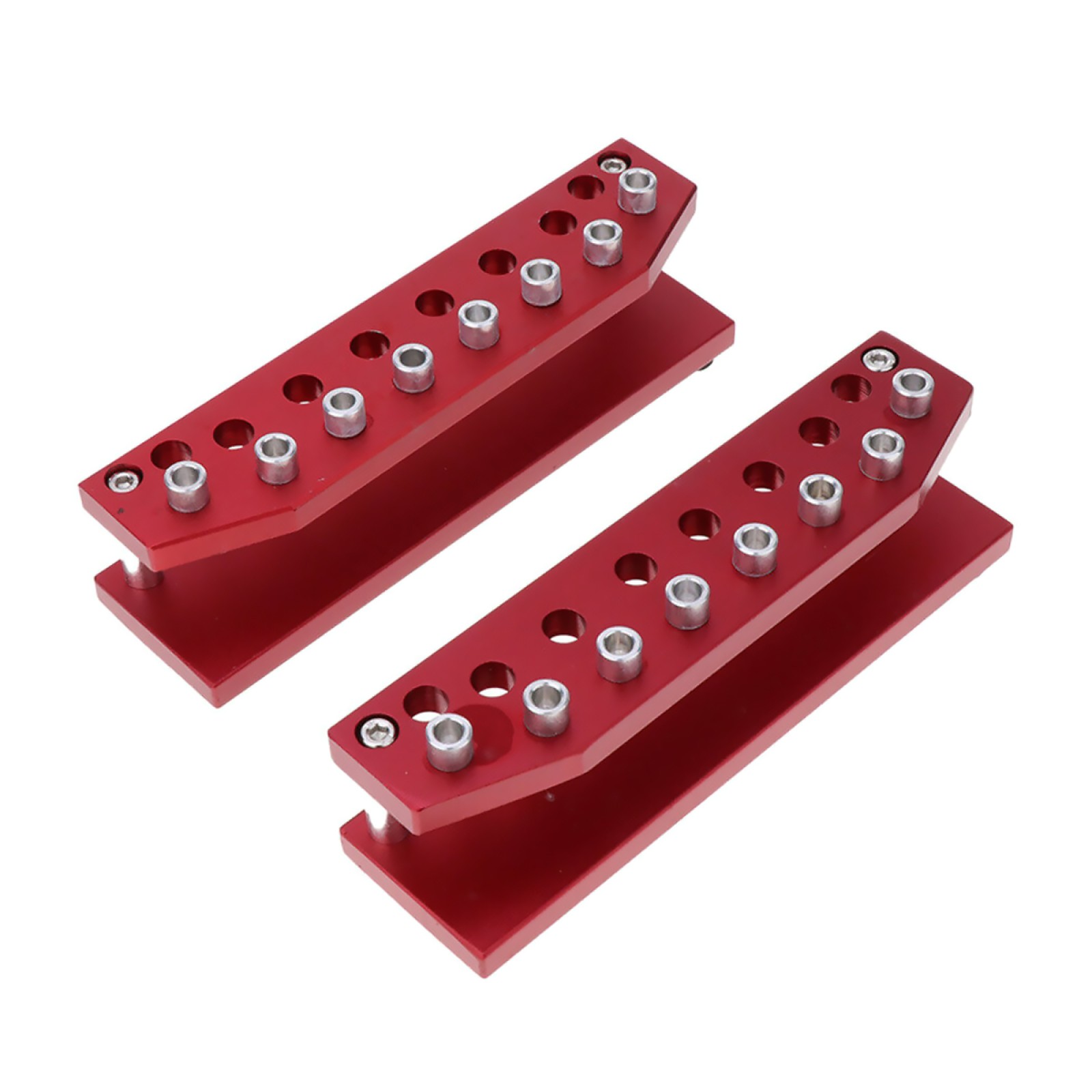 Portable Aluminum Alloy Screwdriver 8-Holder Base Rack Watchmaker Repair Tool