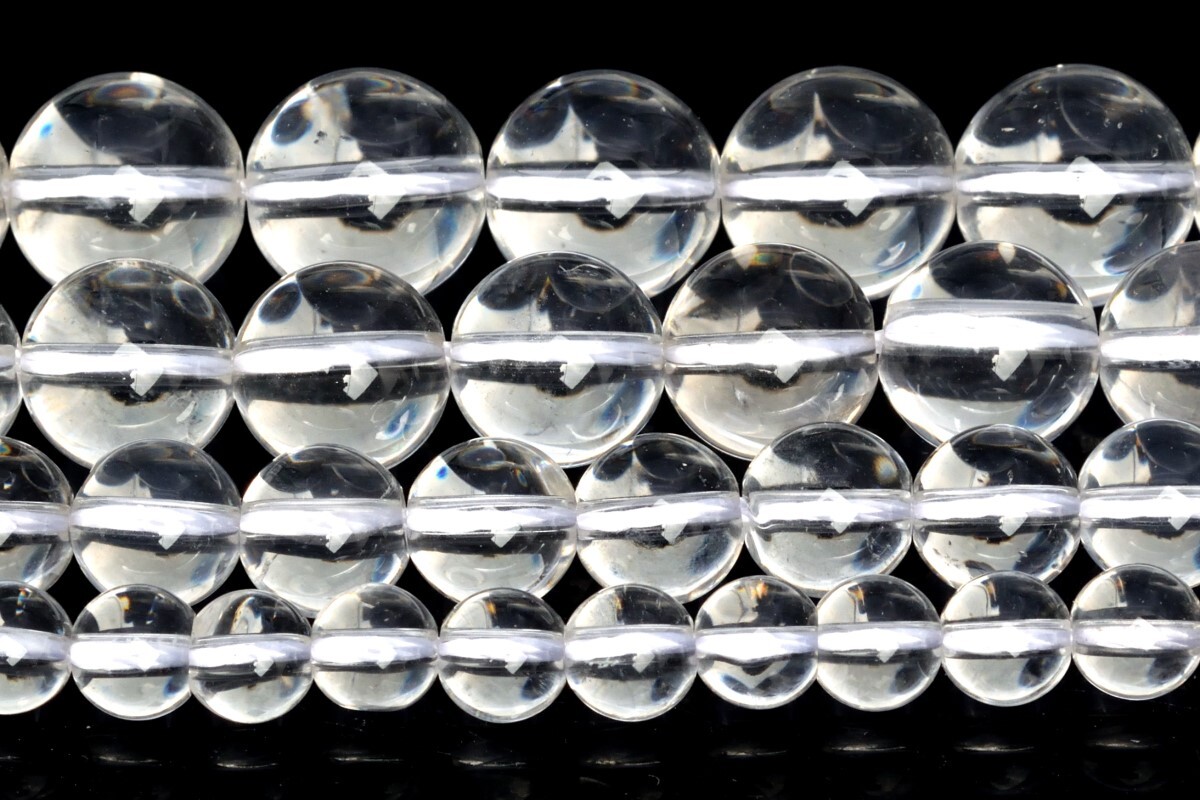 Natural Crystal Clear Quartz Grade AAA Round Loose Beads 4/6/7/8/9-10/11-12MM