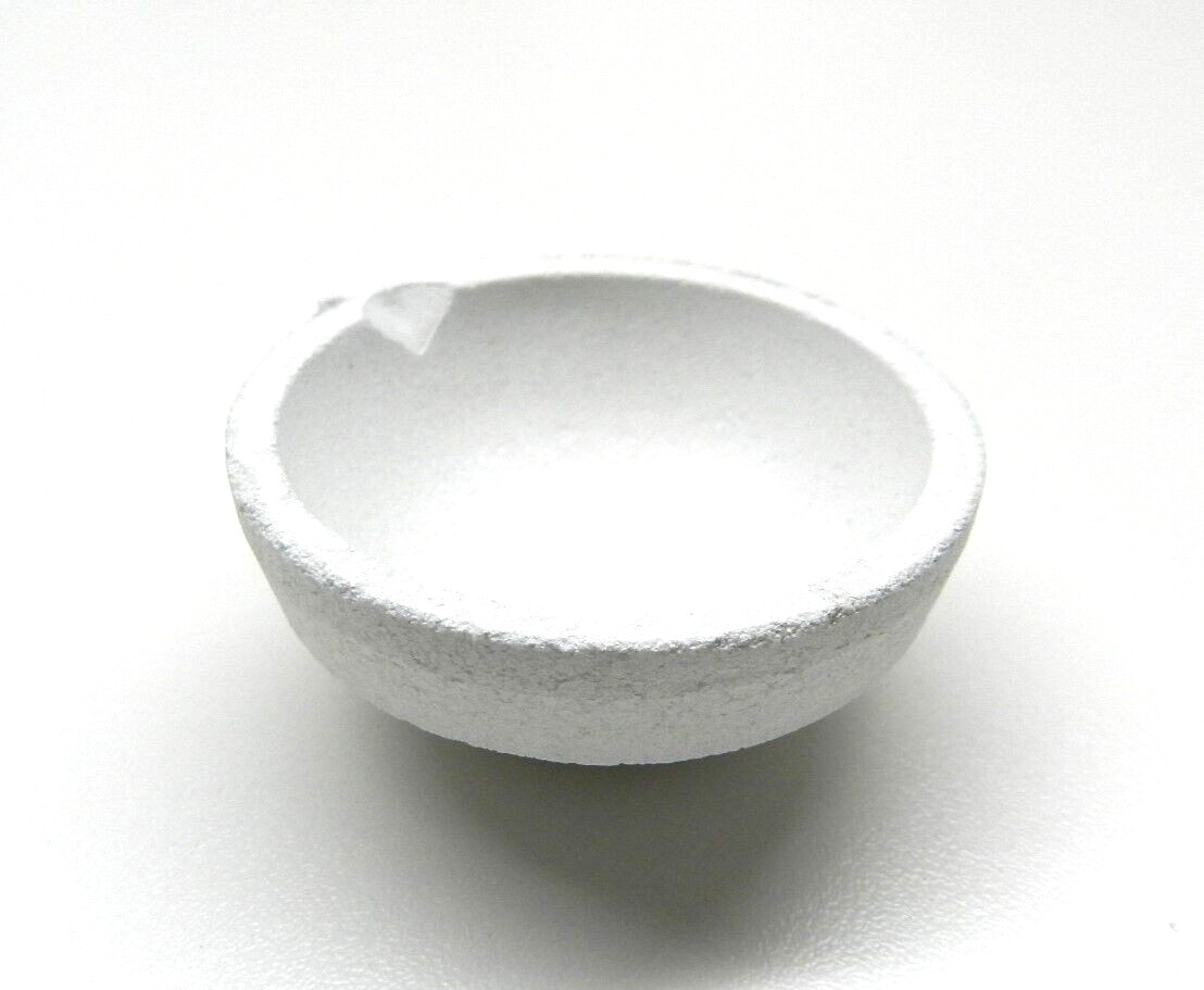 Melting Dish Crucible Cup Ceramic 2″ Silica Melt Jewelry 2oz Silver – 1oz Gold