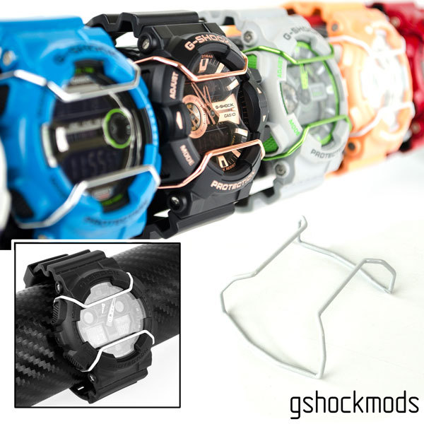 3 pc Wire Guard Protectors for Casio G-Shock Sport Watch Guards MUDMASTER
