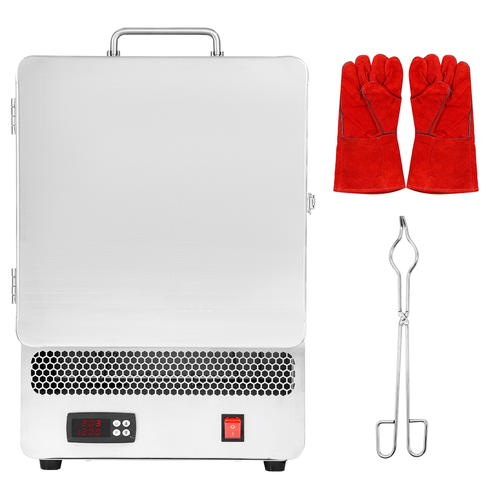 Uimoso Tabletop Electric Kiln 1500W 2192℉ for Wax, Casting, and Clay Projects