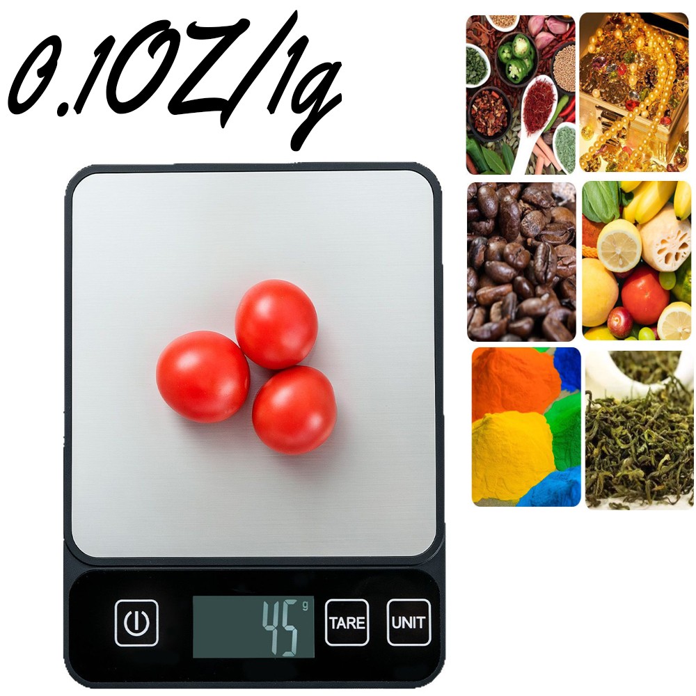 Precision Digital Kitchen Food Diet Scale,Multifunction Weight Balance 22lbs/1g