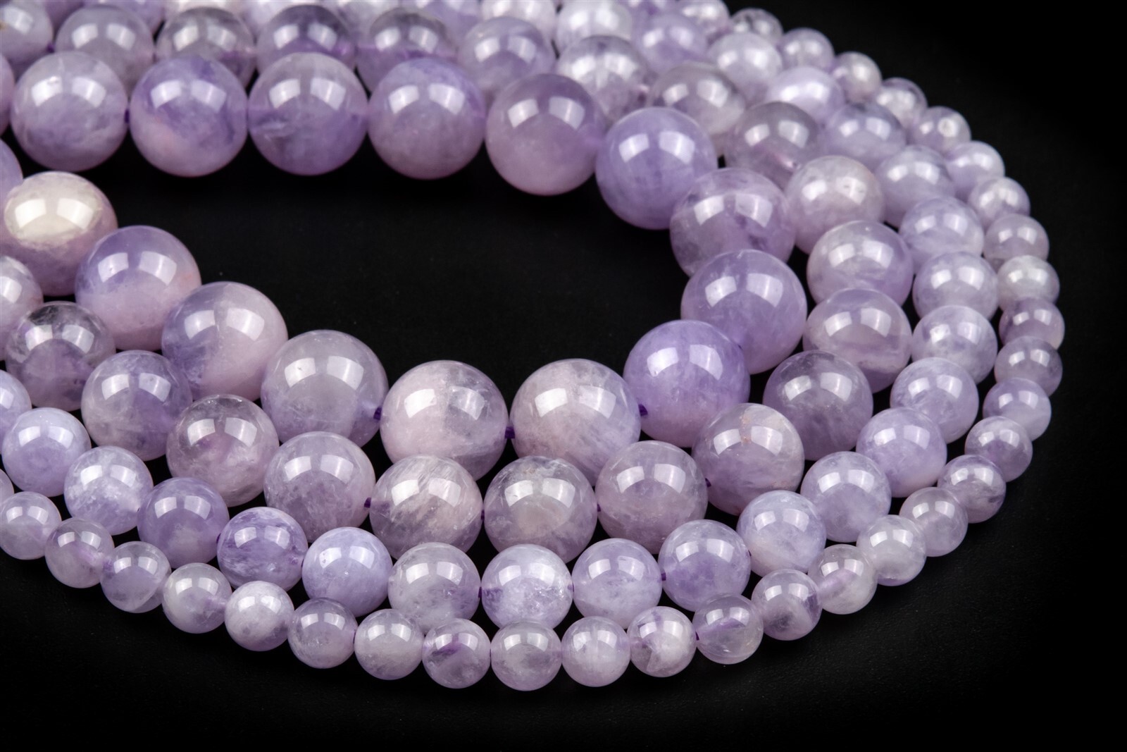 Natural Purple Lavender Amethyst Beads Grade A+ Round Loose Beads 6/8/10/12MM