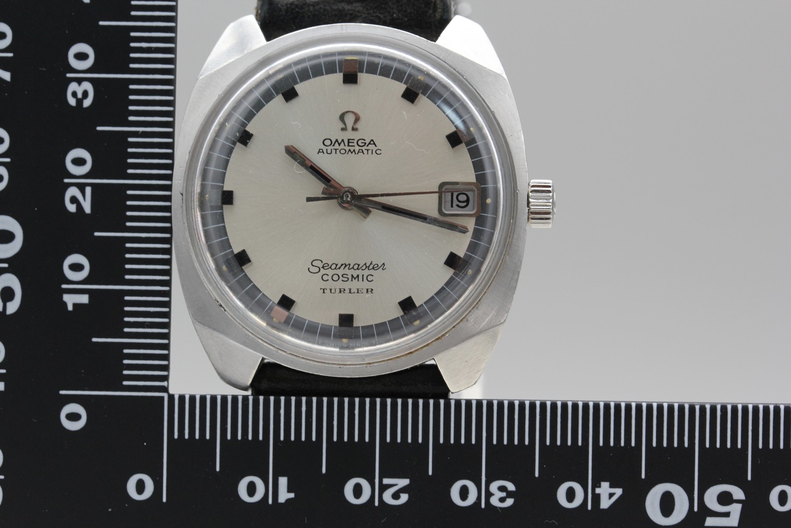 *Rare Double Signed* OMEGA Seamaster Cosmic *TURLER* 166022-T00L 105 Auto Men’s