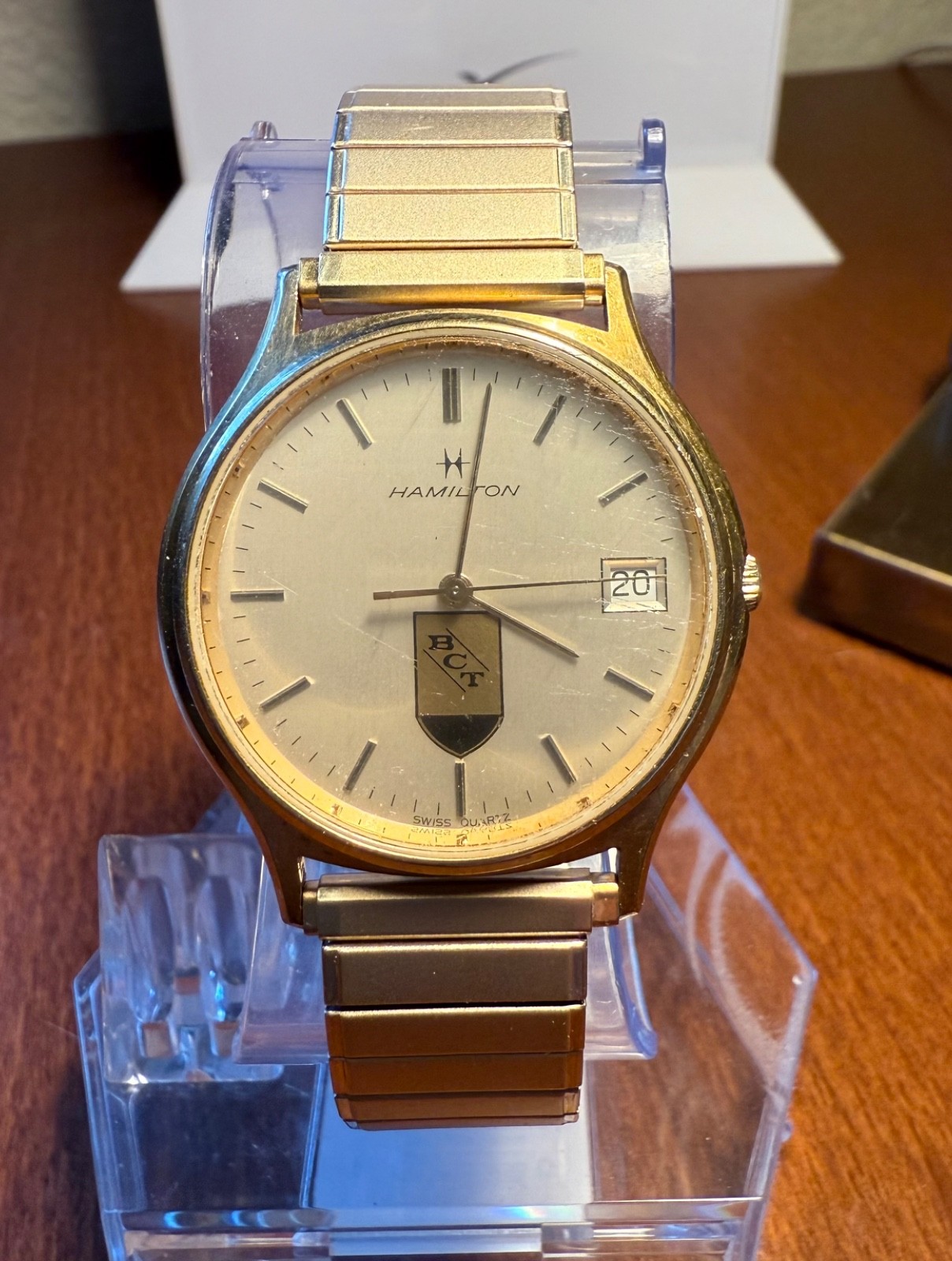 Vintage Hamilton Model 9812 BCT Convention 1990 Watch Working