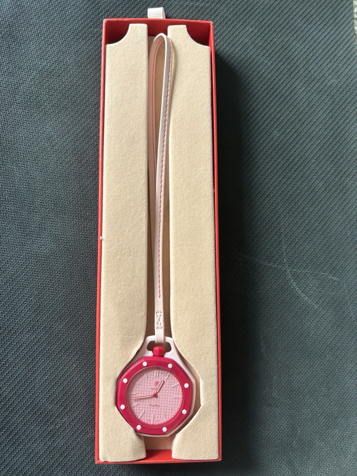 Swatch x Audemars Piguet Royal Pop OTTO ROSSO Pink Watch Feel free to send Offer