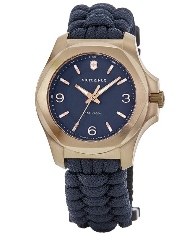 New Victorinox Swiss Army I.N.O.X. V Quartz Blue Dial Women’s Watch 241955