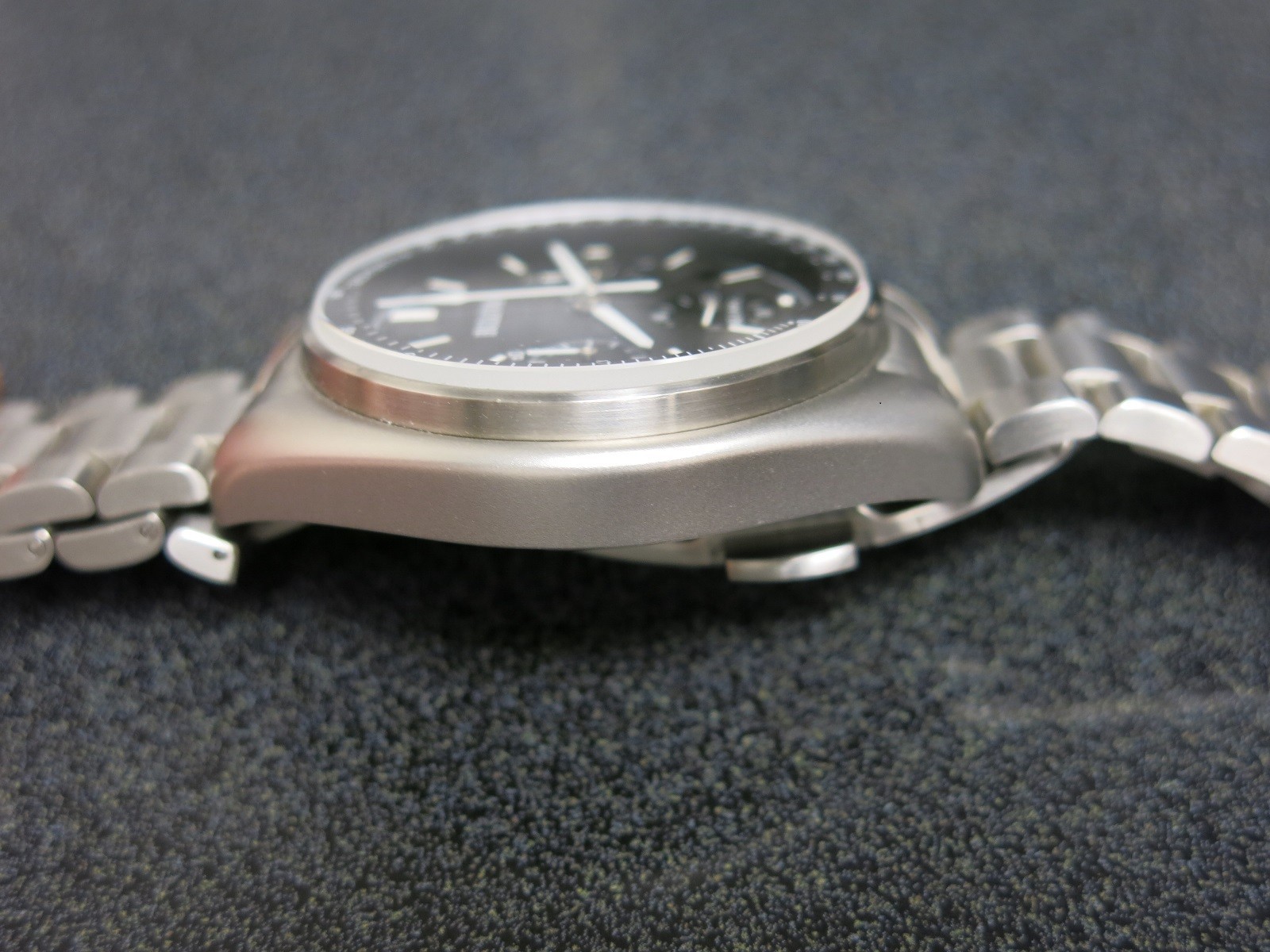 Bulova Lunar Pilot Chronograph with Bracelet with full kit boxes and papers