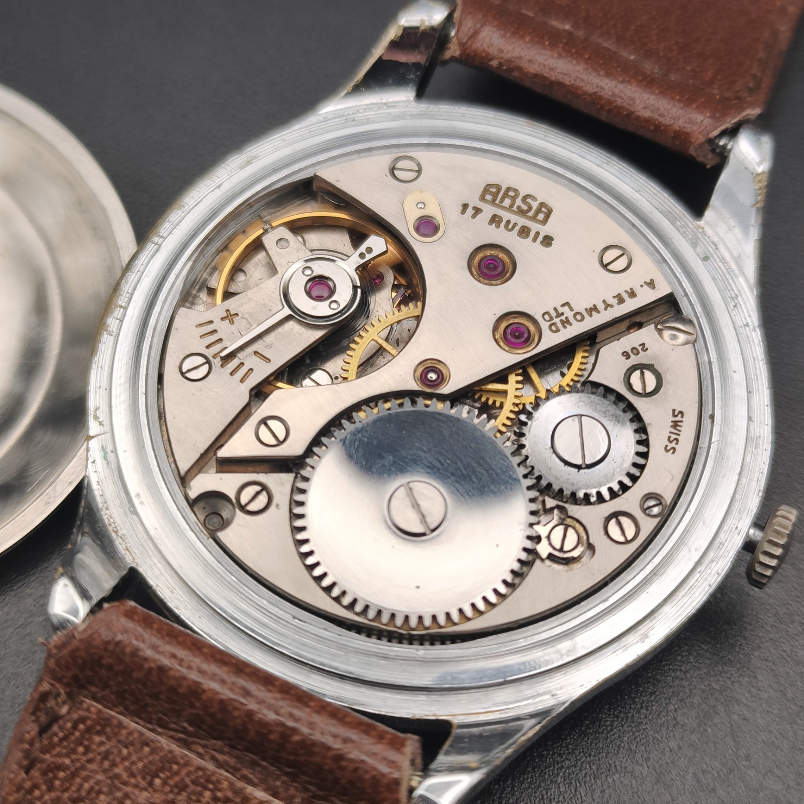 ARSA Precision Vintage Watch 36mm – Cal. A. Reymond 206 Handwinding