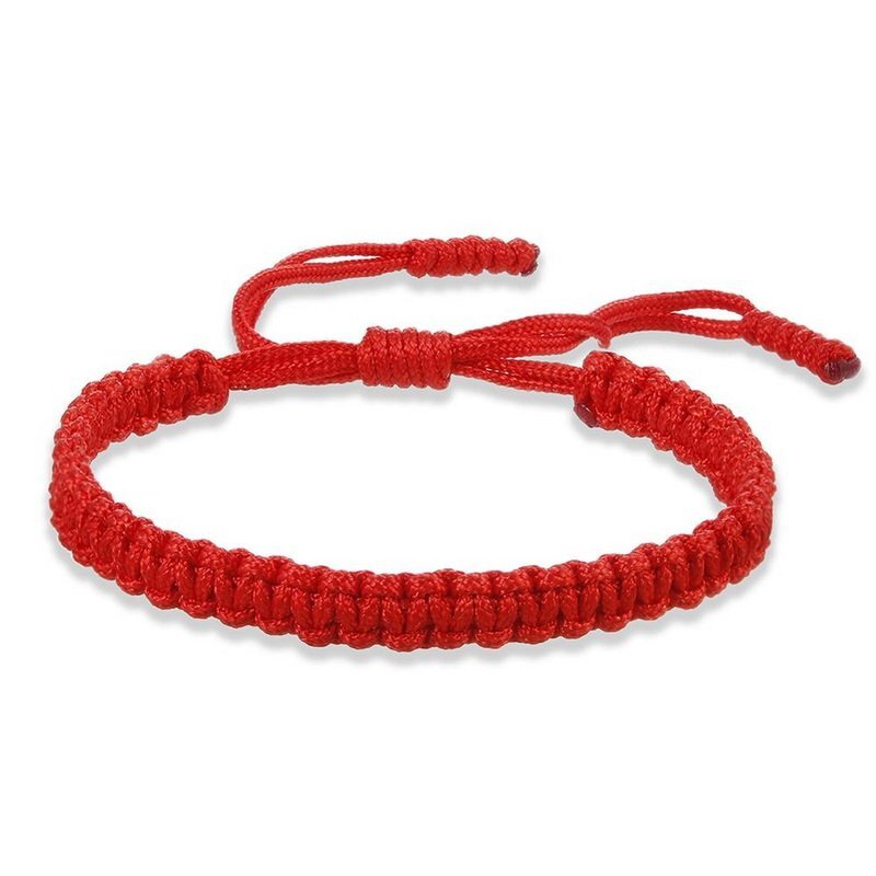 2× String Tibetan Good Luck Fortune Bracelet Kabbalah Evil Eye Luck Protection