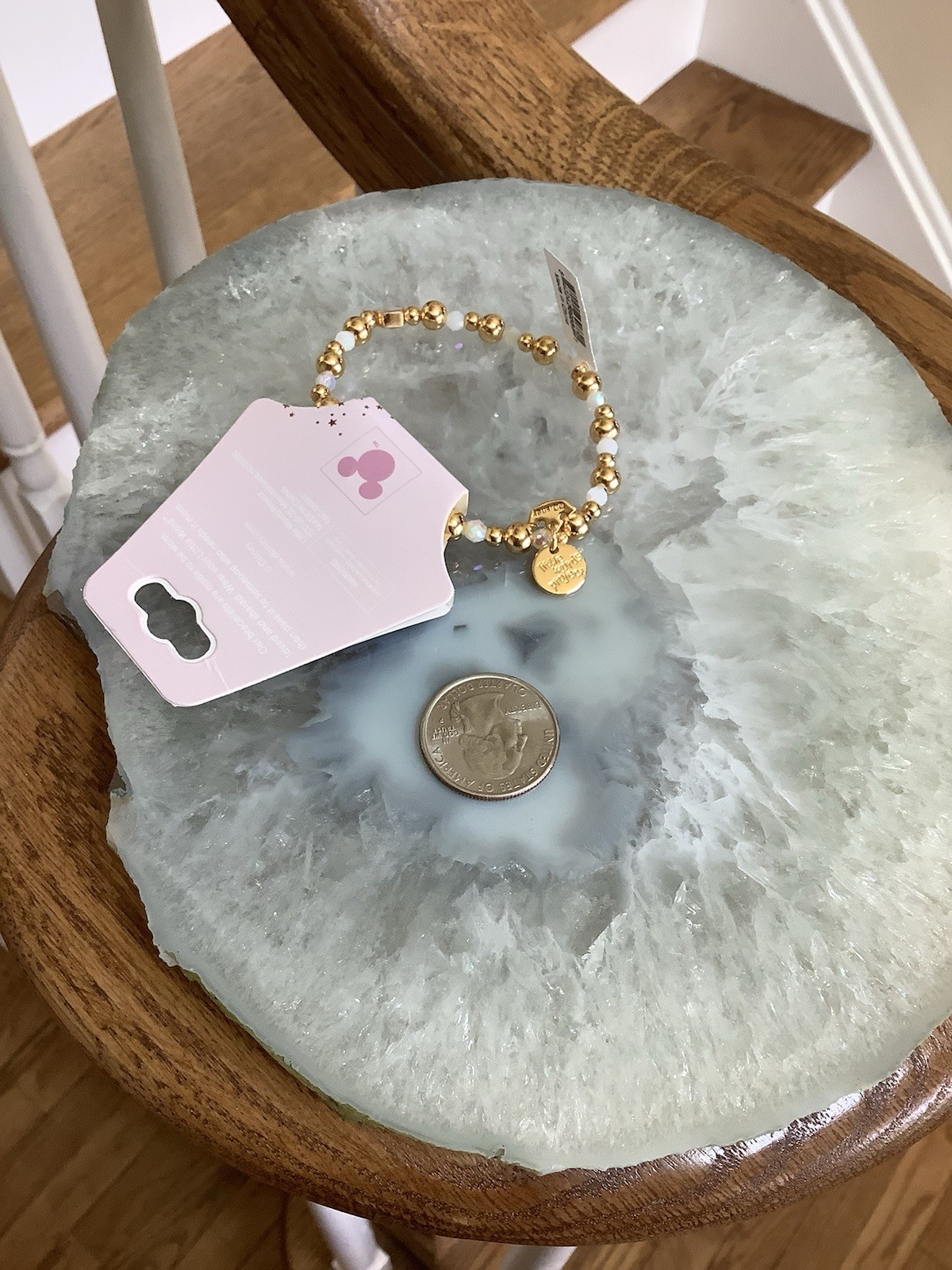 Little Words Project Disney Princess Beauty and the Beast MRS POTTS Bracelet M/L