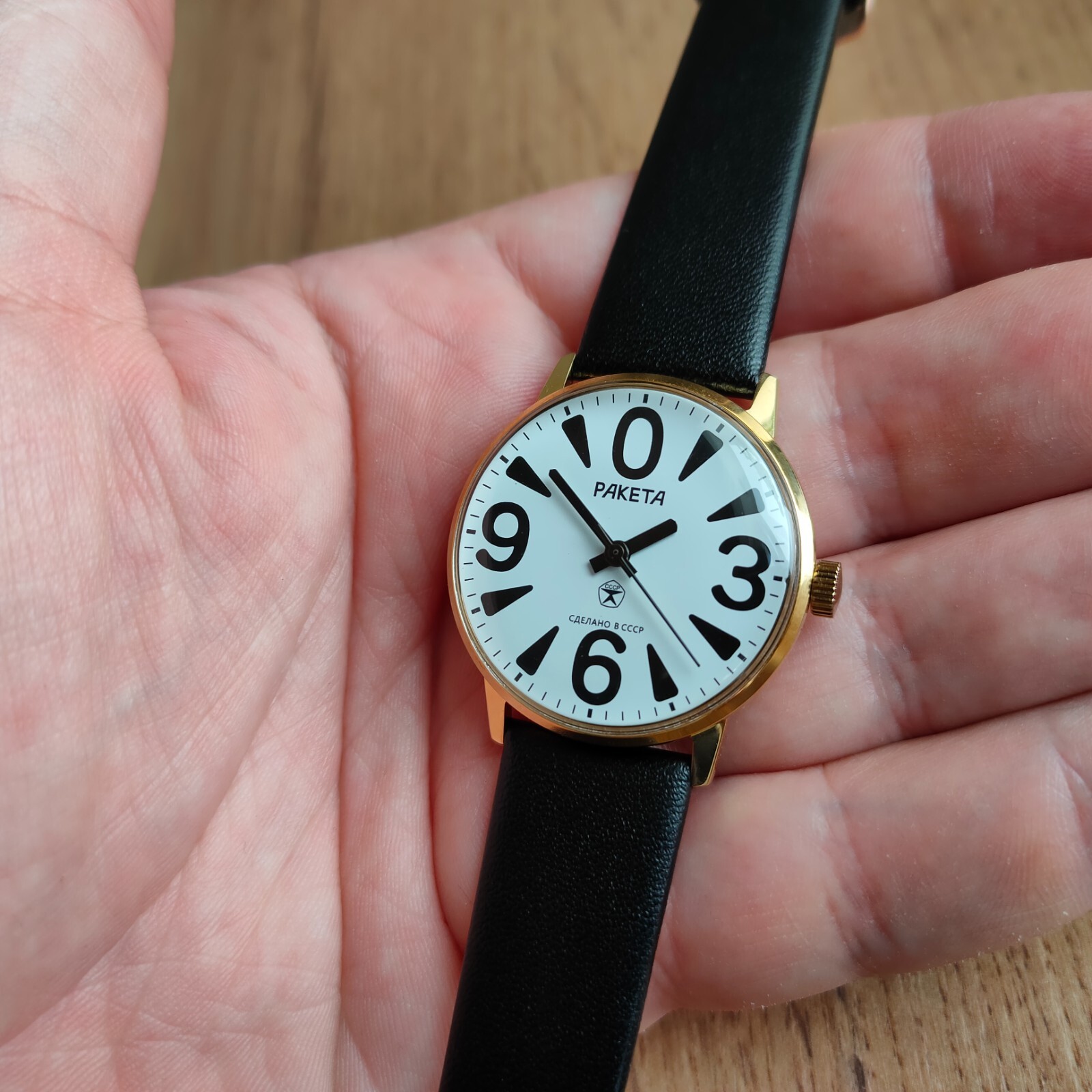 Raketa BIG ZERO mechanical 2609 Raketa small zero raketa 0 white watch