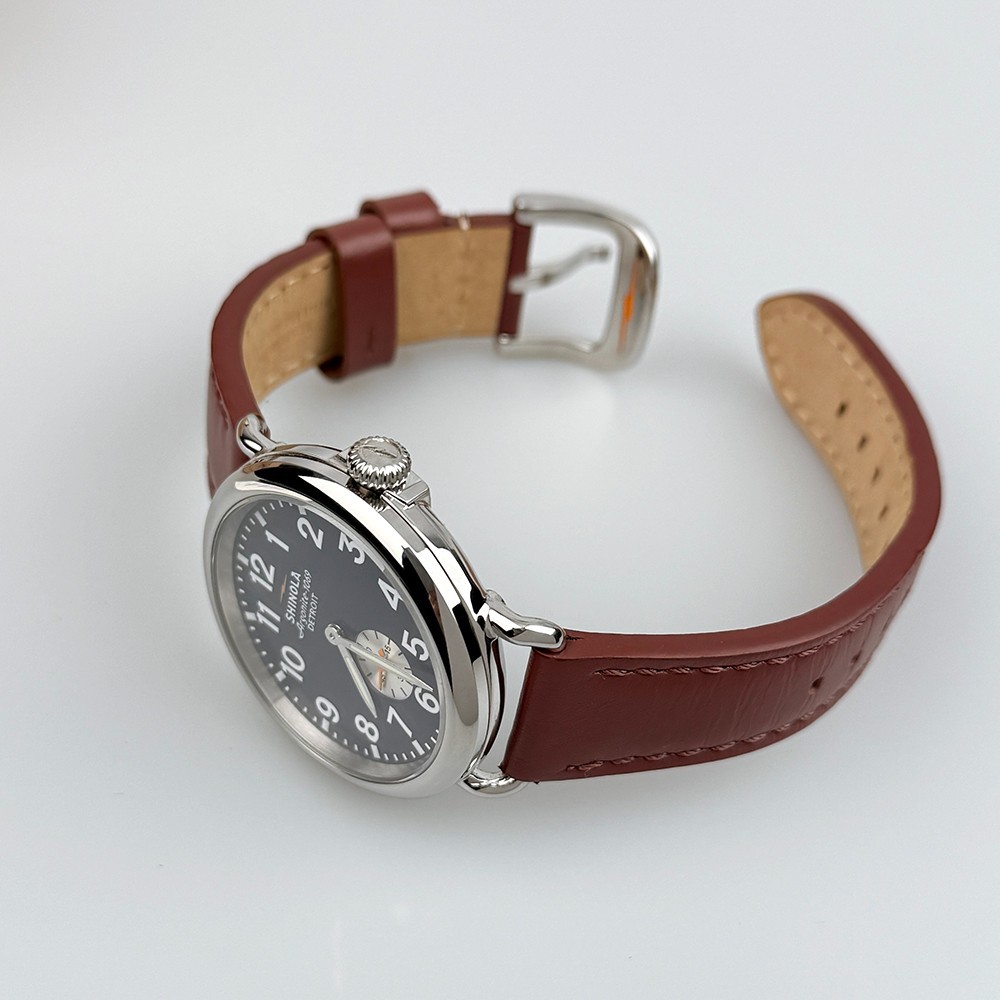 Men’s Shinola Runwell Argonite 1069 Midnight Blue Dial Quartz Watch 41mm