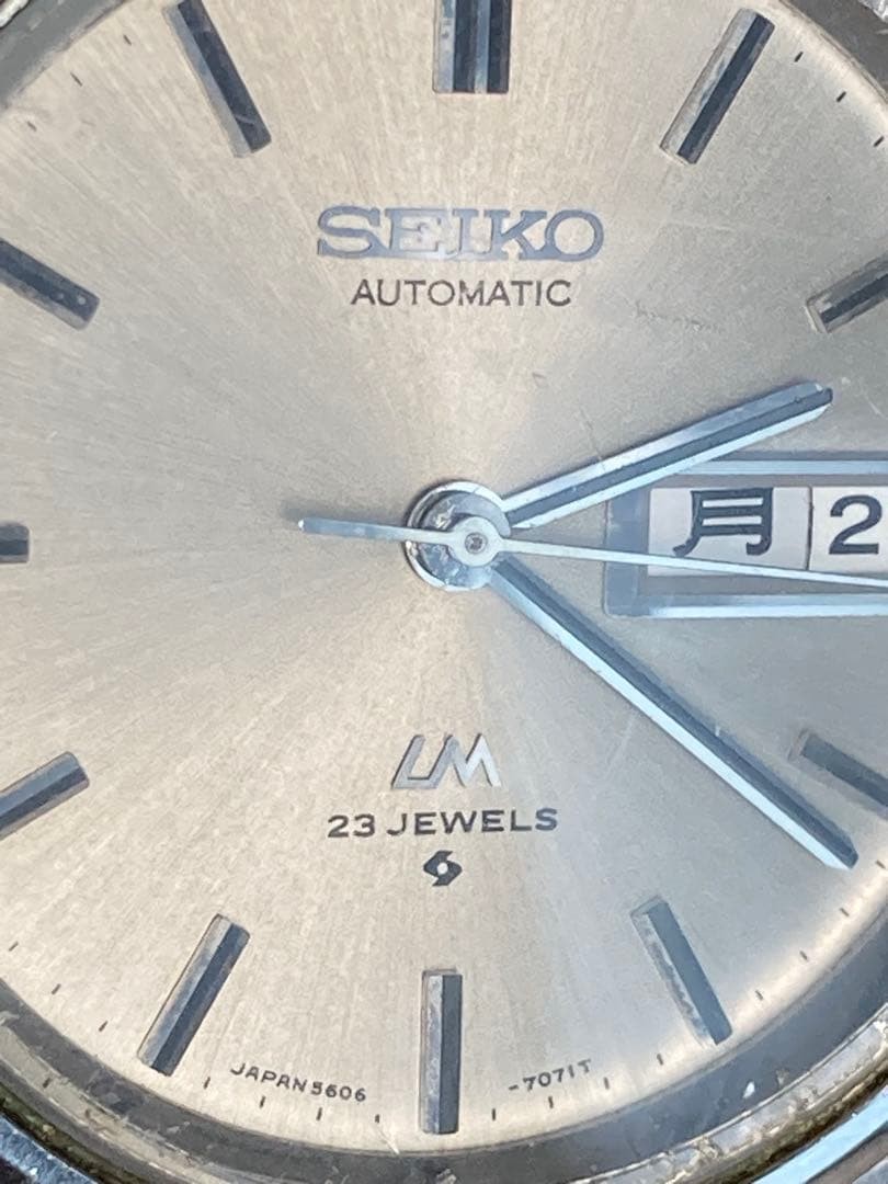 SEIKO Roadmatic Metal Bracelet Normal Operation 30 Seconds Daily Variation