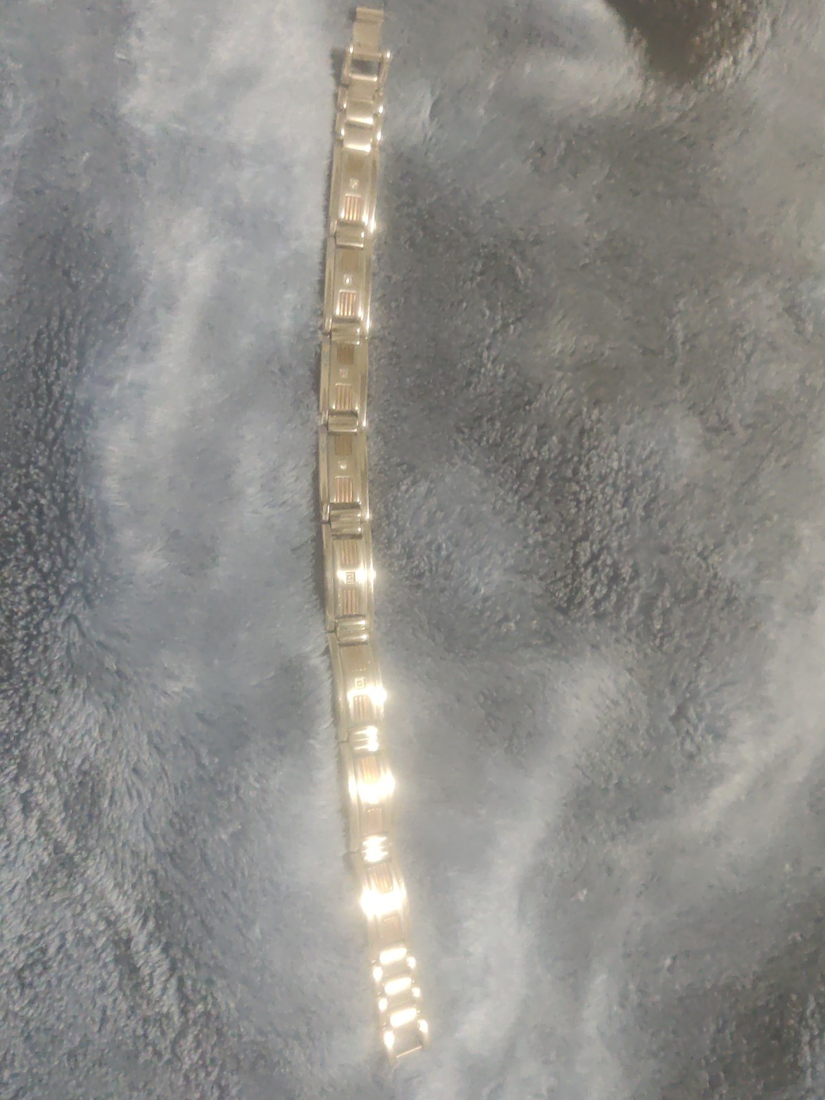 men’s 10k Gold With Diamonds Bracelet