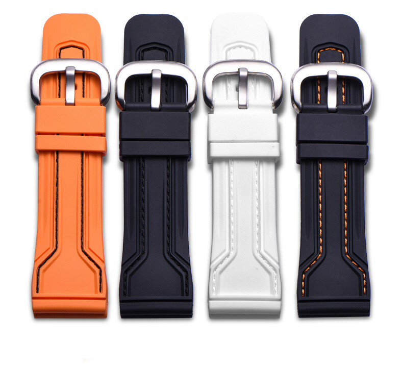 For SevenFriday Silicone Watch Strap 28mm Rubber Band Mens Waterproof Sports