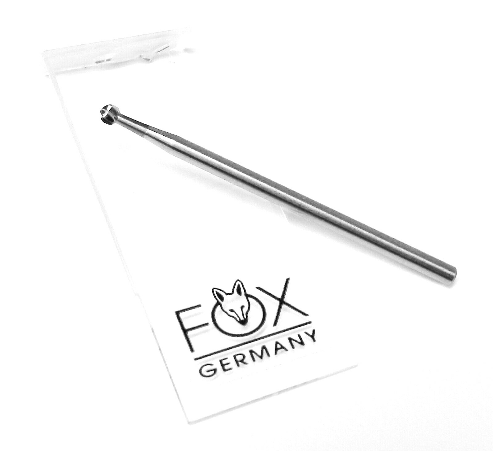 Round Carbide Bur Size 0.7mm Jewelry Bur with 3/32″ Shank Fox 007 Germany 1 PC