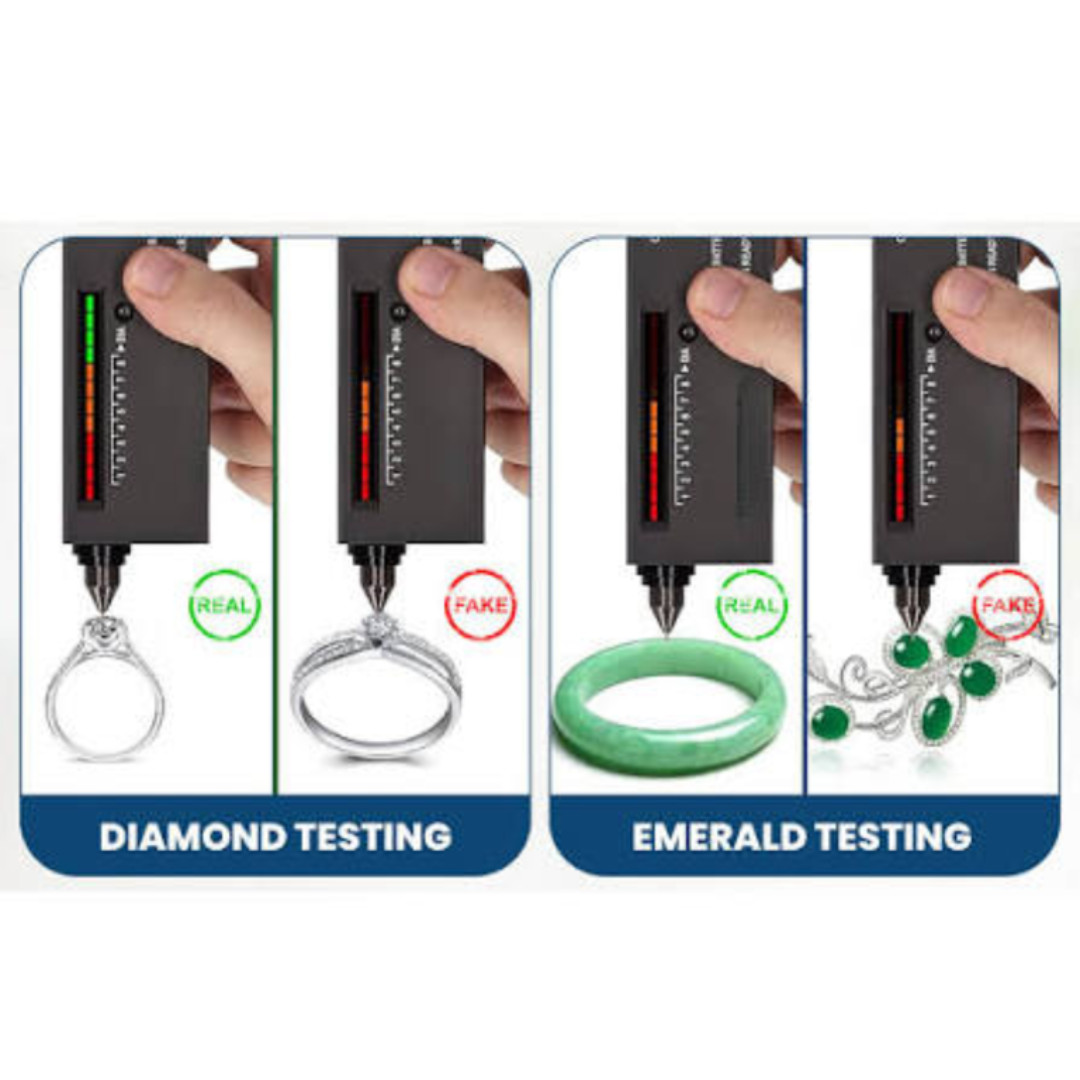 Gold Silver Diamond Tester Selector Gemstone Testing Kit Digital Electronic Tool
