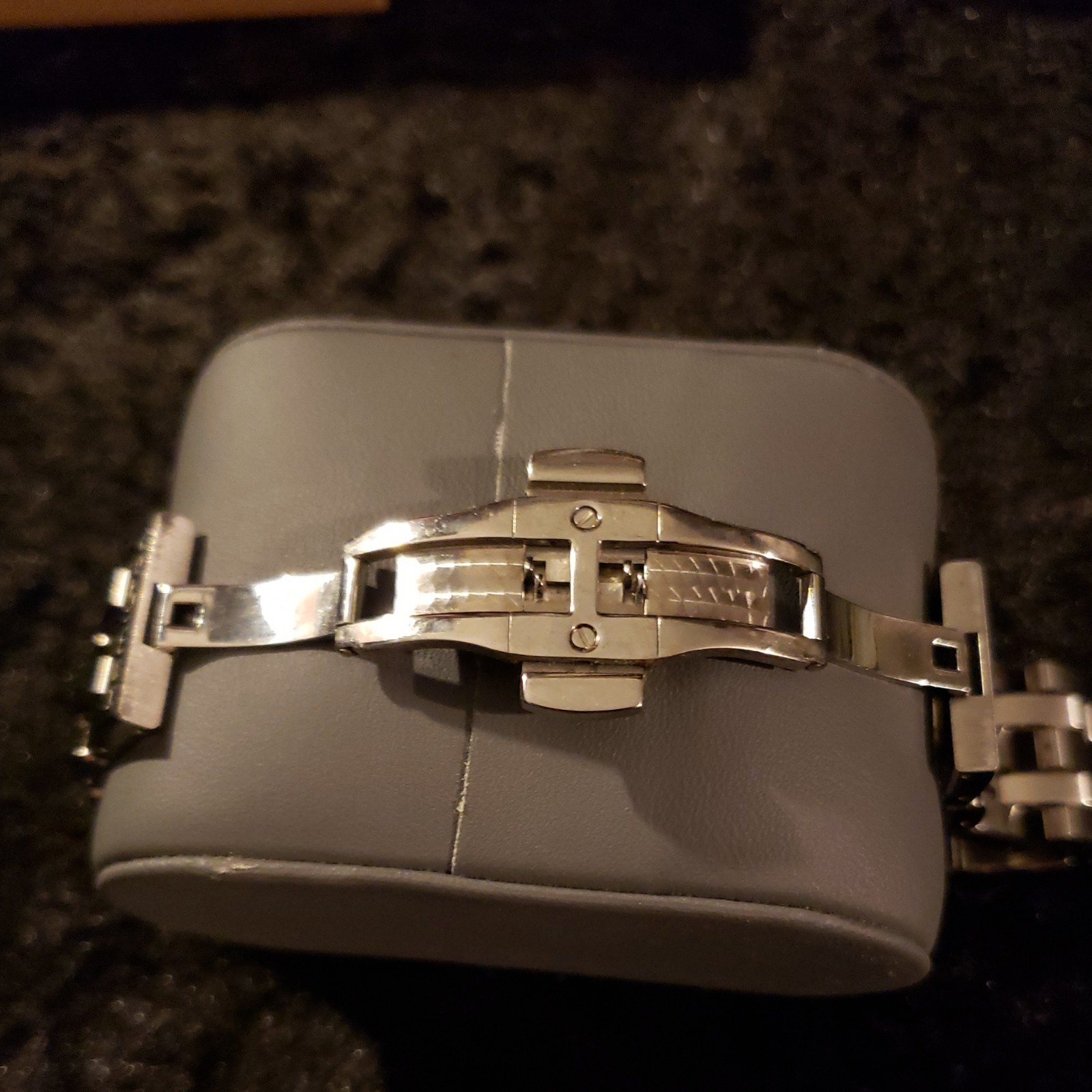HAMILTON Jazzmaster Open Heart H32705141 Automatic Blue Dial Men’s Watch