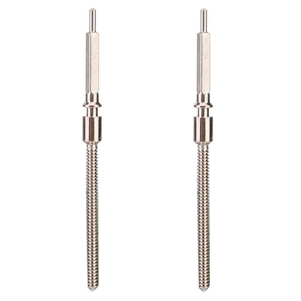 2Pcs Watch Repair 0.9mm Winding Stem Replacement Parts for 7750 7751 Movement