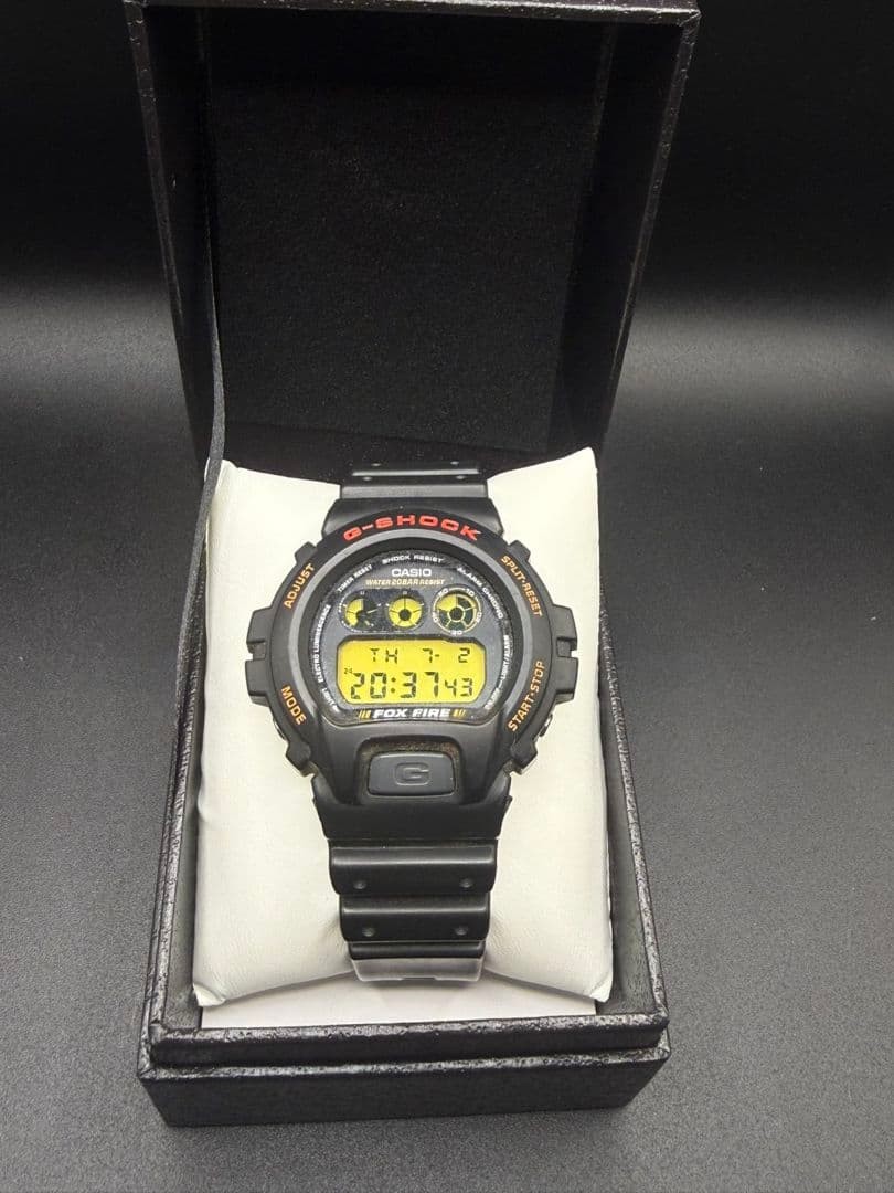 CASIO G-SHOCK FOX FIRE Digital Watch Black