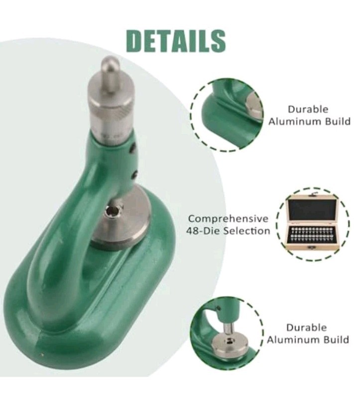 Watch Disassembly Repair Tool, Aluminum Alloy Watch Case Disassembly Press Kit