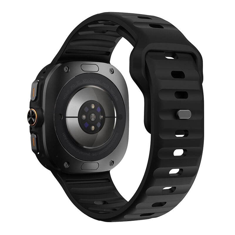 47mm Soft Silicone Loop Bracelet Sports Band For Samsung Galaxy Watch 7 Ultra