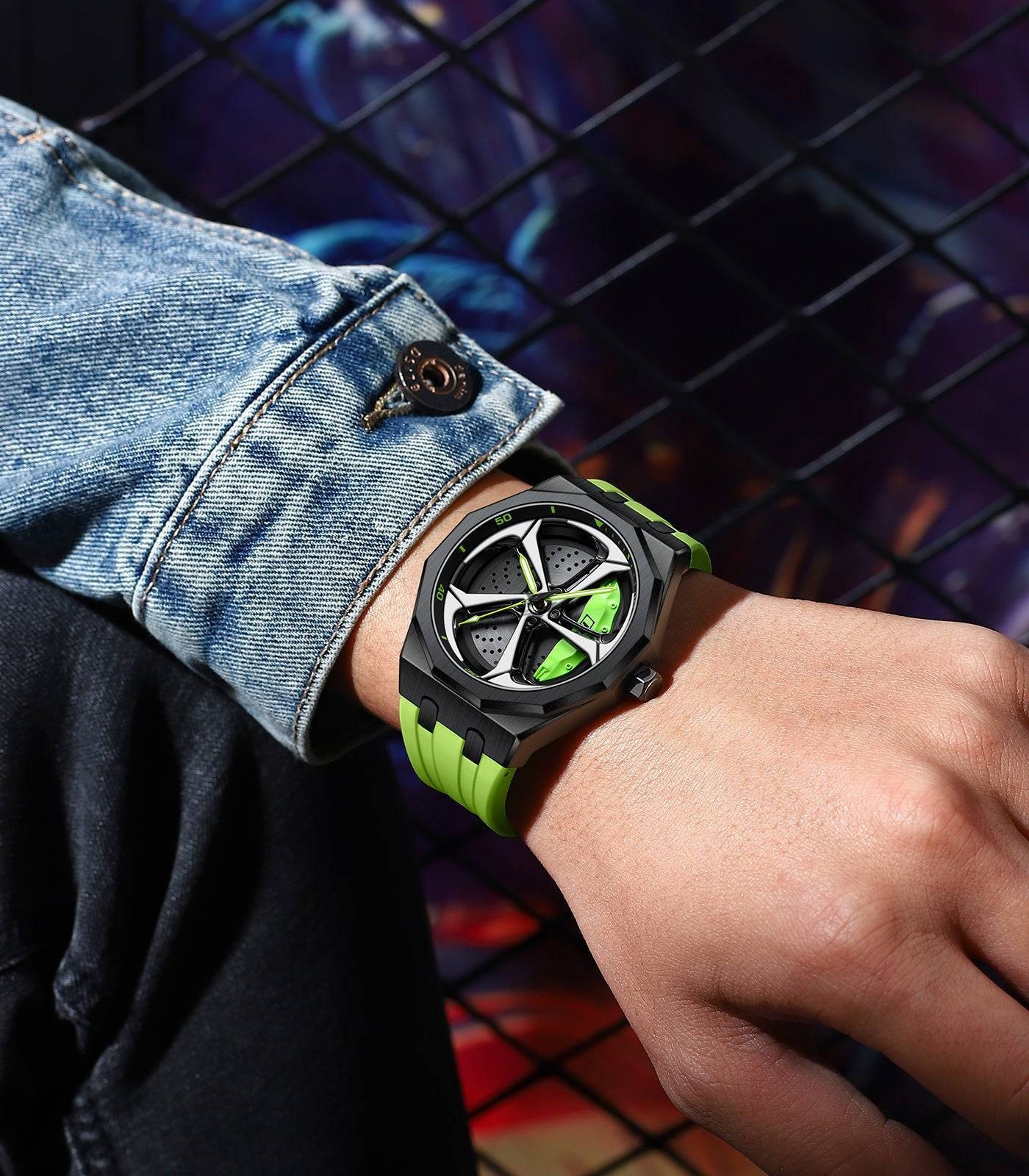 Babusar Quattro RS5 Special Edition – Spinning – Car Rim Watch