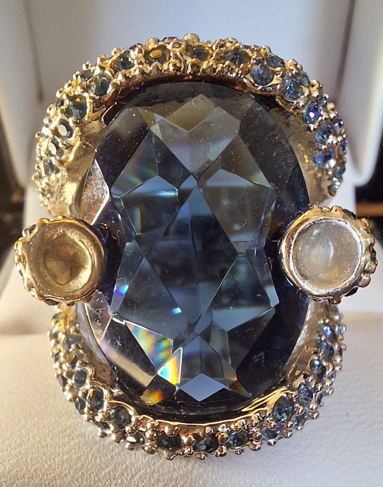 Sterling Silver Cocktail Ring by ABS from the Allen Schwartz jewelry line