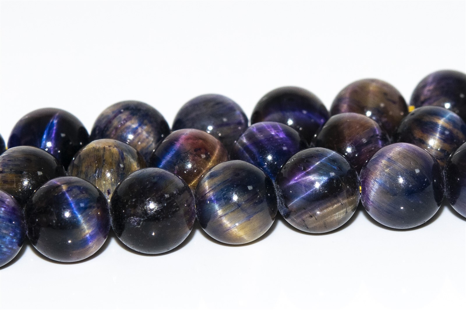 Cat Eye Galaxy Sky Night Tiger Eye Beads Grade AAA Round Loose Beads 6/8/10MM