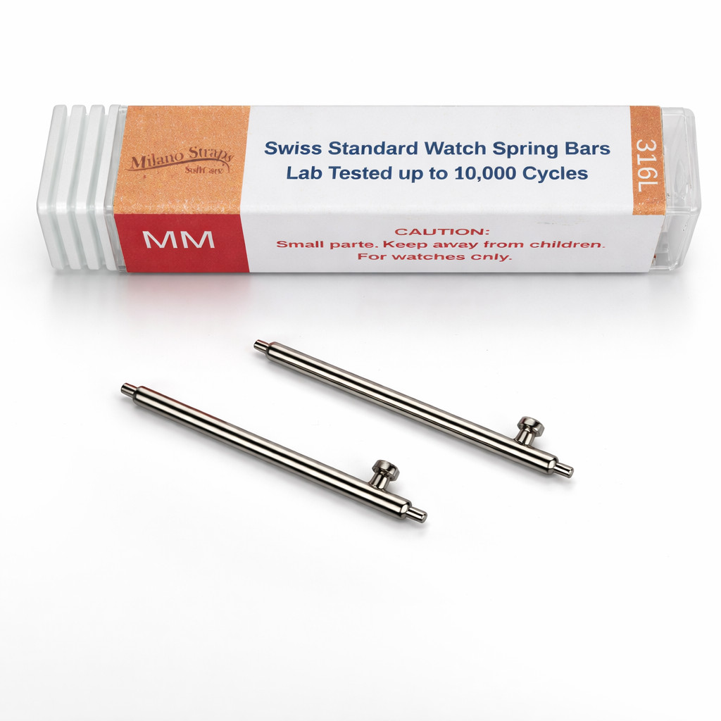 Quick Release Spring Bars Swiss Standard 1.5 mm and 1.8 mm