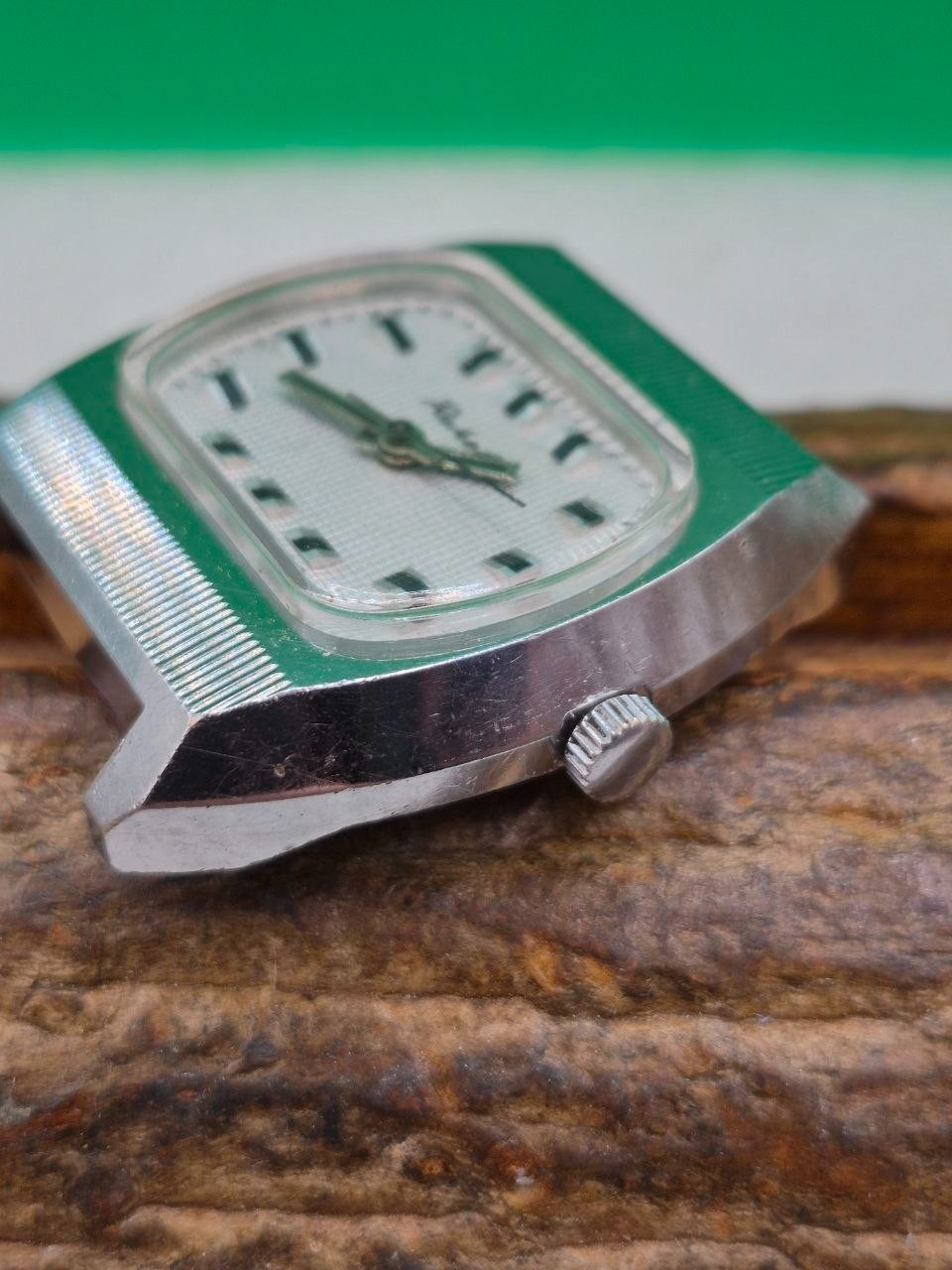 Vintage Soviet mechanical wristwatch RAKETA