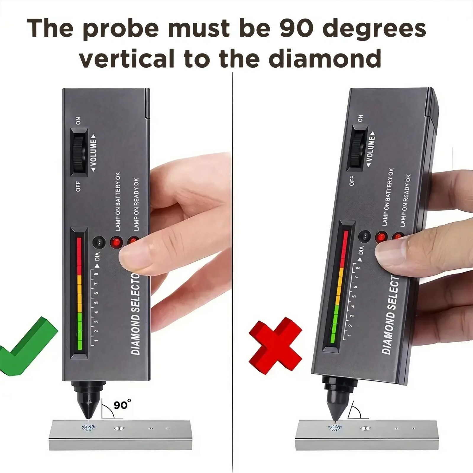 High Accuracy Gold Silver Test Kit Diamond Tester Precious Metal Testing Kit