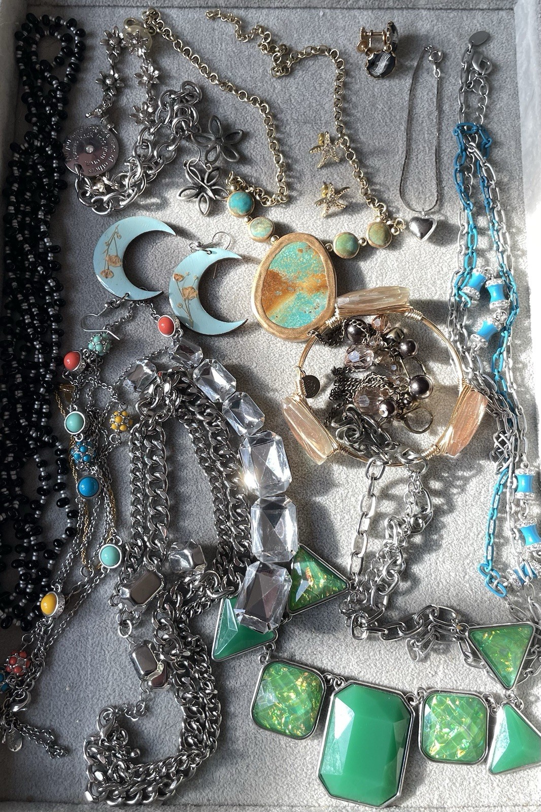 Vintage & Modern Jewelry Lot Exact Bundle About 1 Lb
