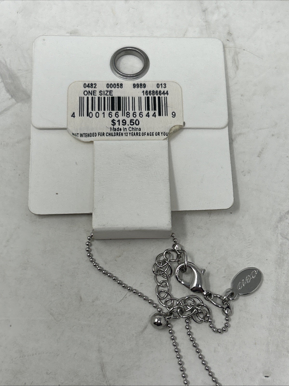 Vintage American eagle heart watch necklace valentines