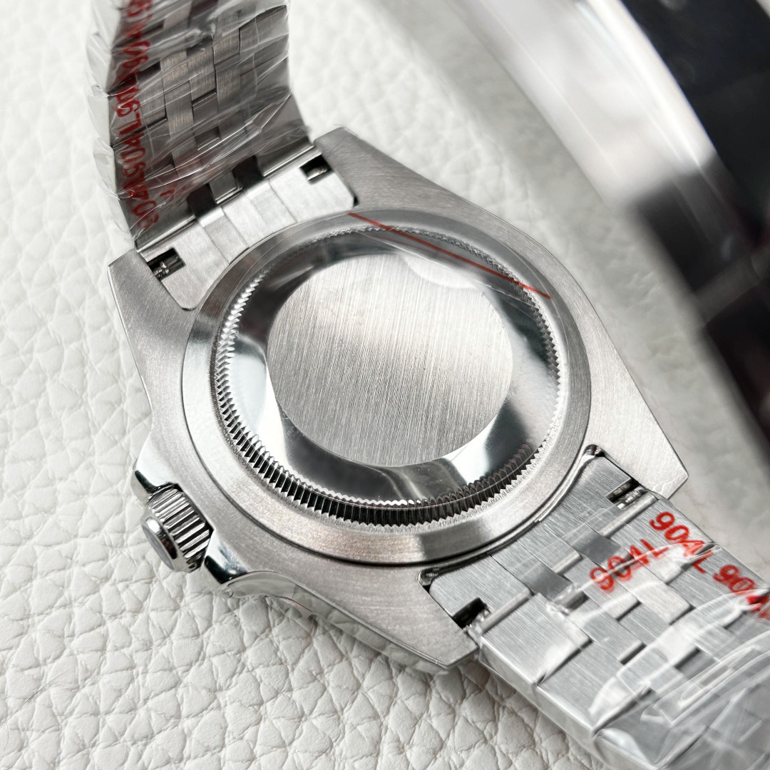 40MM Watch Case Ceramic Bezel 24H Black Mod Fit NH34 NH35A NH36 Sapphire Glass