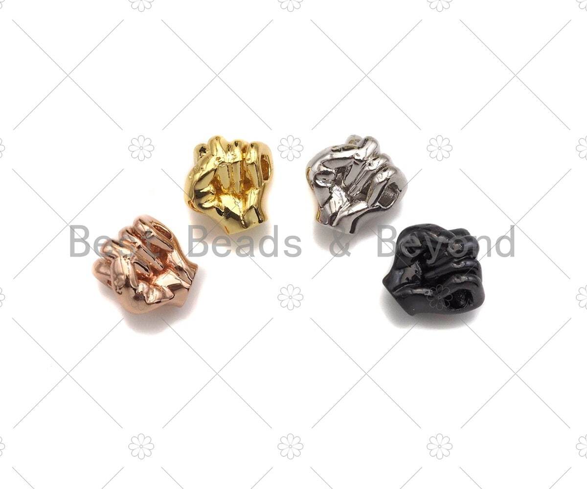 Fist Shaped Beads Charm/Pendant for Jewelry Making, 8mm/10mm – sku#Y305