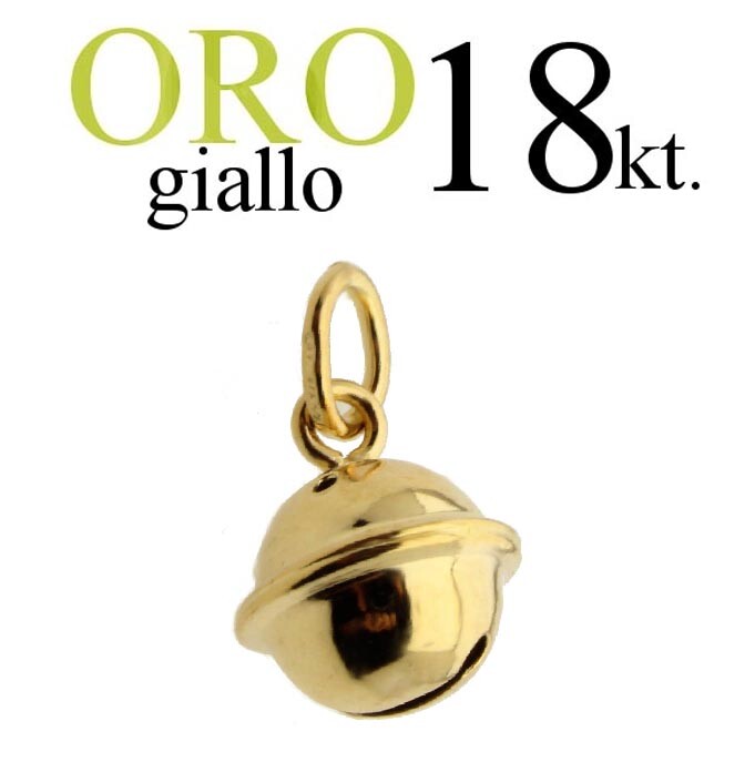 Angel Caller Bell Pendant 18Kt Gold 750/1000 Birth Pregnancy