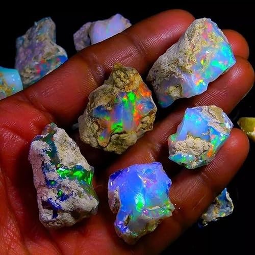 200 Ct Natural Opal Multi Color Rough A+ Grade Uncut Gemstone Lot Jewelry Making