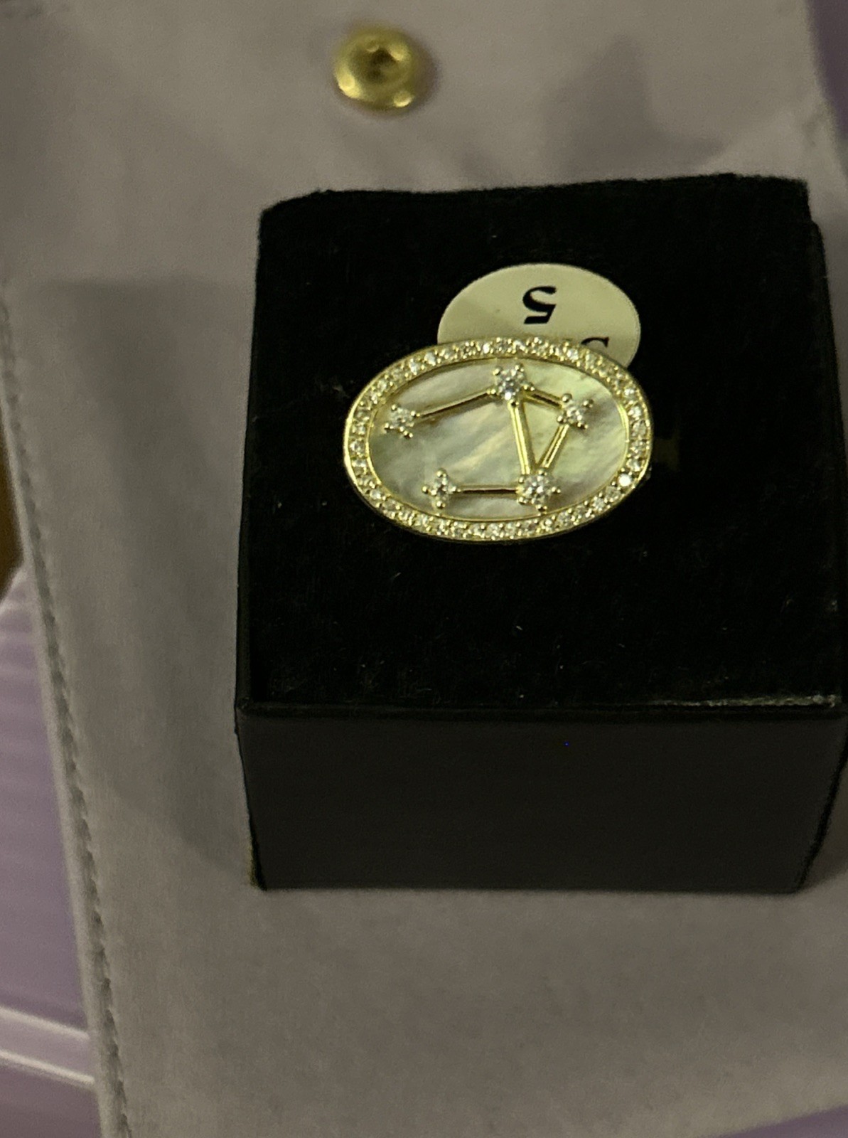 Melinda Maria Constellation Zodiac Ring Libra
