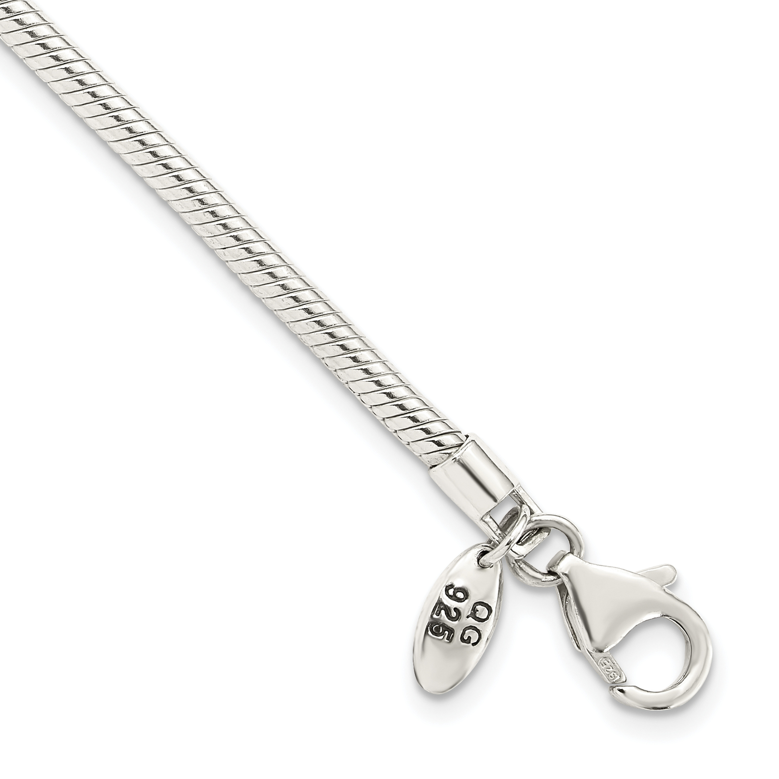 Silver Reflections Lobster Clasp Bead Bracelet QRS984