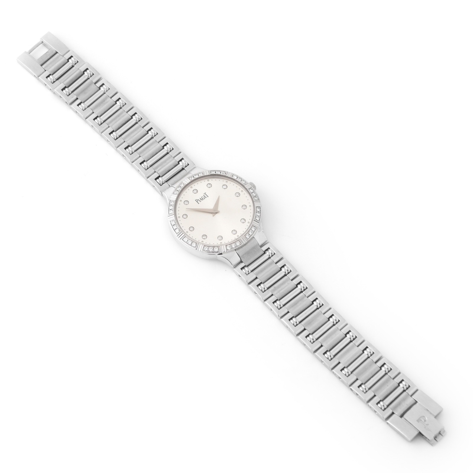 Piaget Ladies 31mm Diamond Dancer Watch 18k White Gold