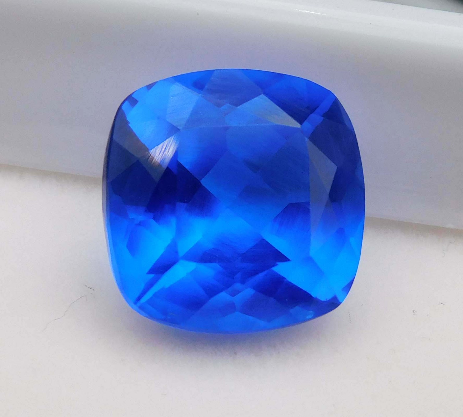 12 Ct Natural Blue Tanzanite Cushion Cut AAA Certified Loose Gemstone