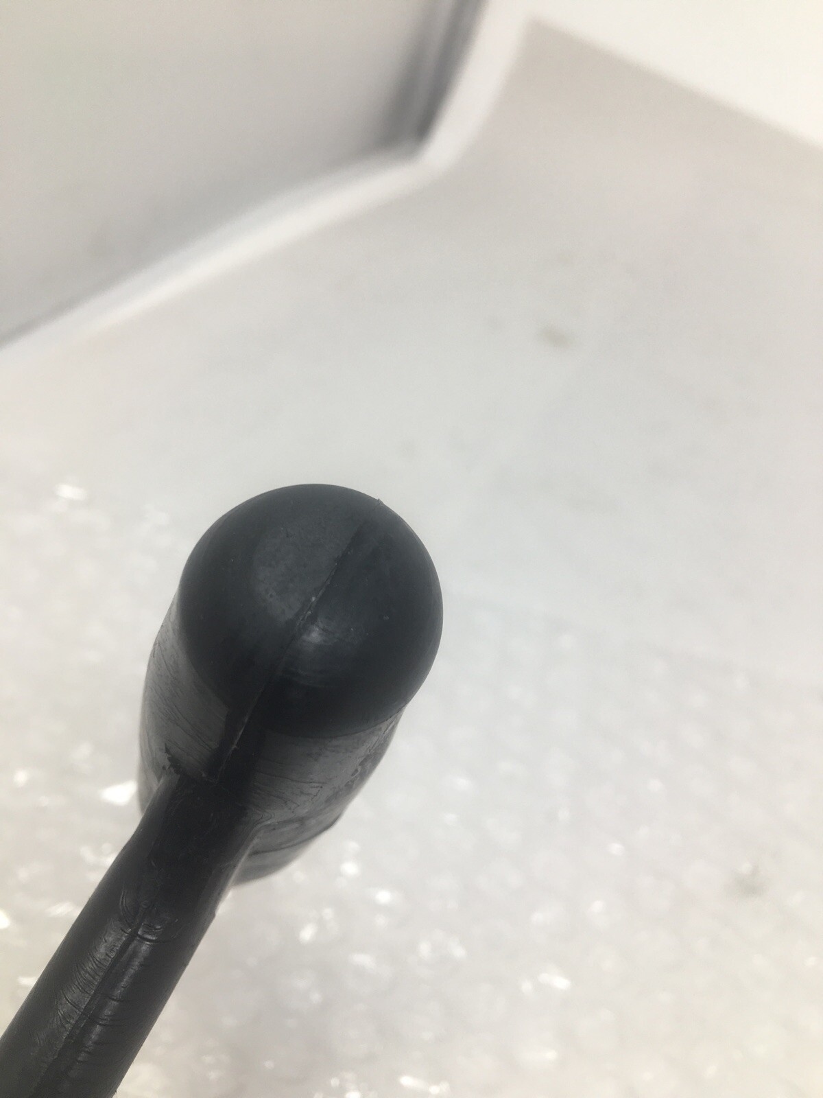Small 3 Oz Dead Blow Hammer Multi-Purpose Dual-Face, Hard Plastic, Lead Center