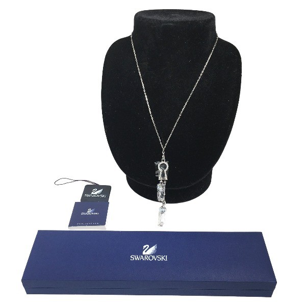 SWAROVSKI key motif top Necklace Not specified Silver unisex