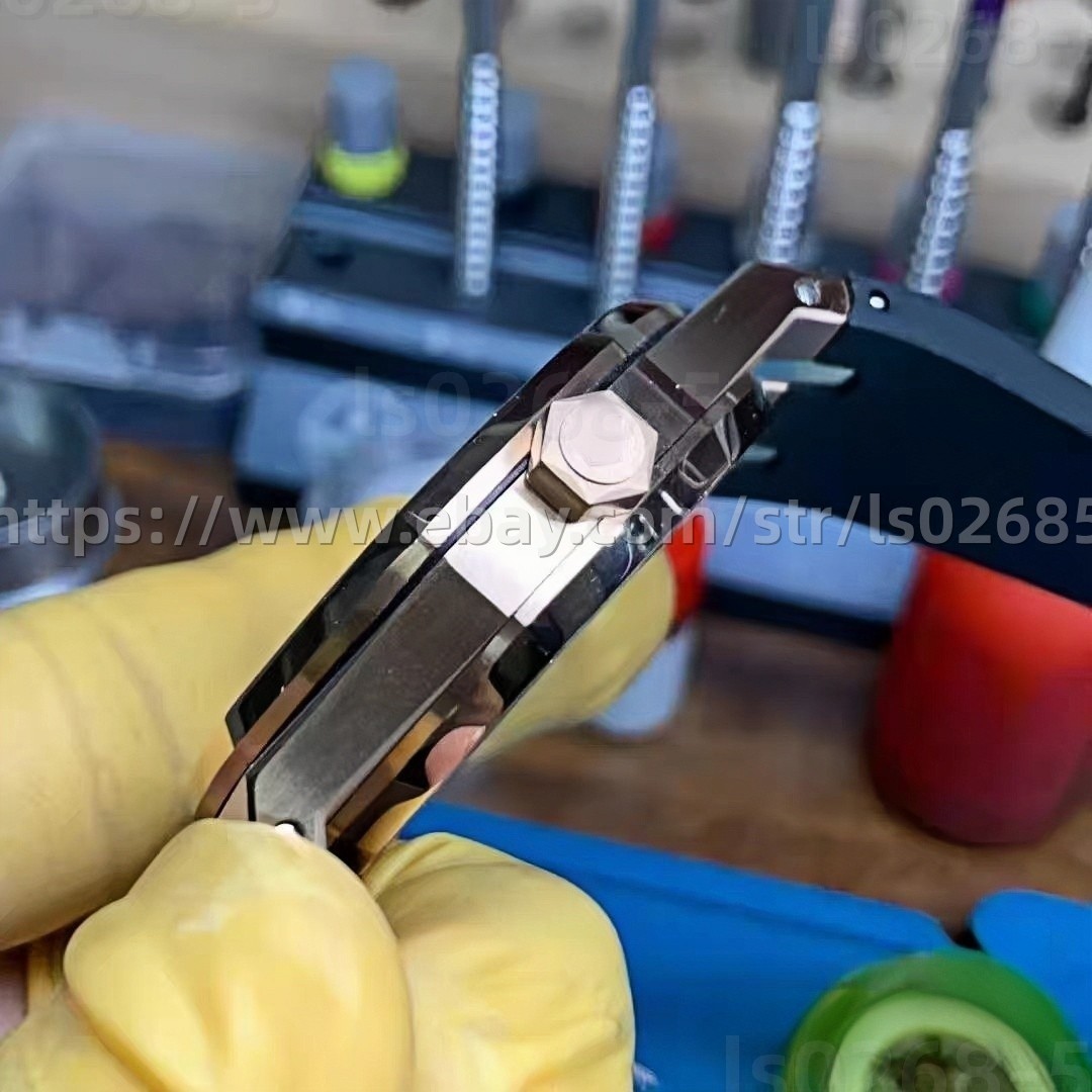 DIY SET for 2824 41MM watch case + dial + hands + leather strap sapphire