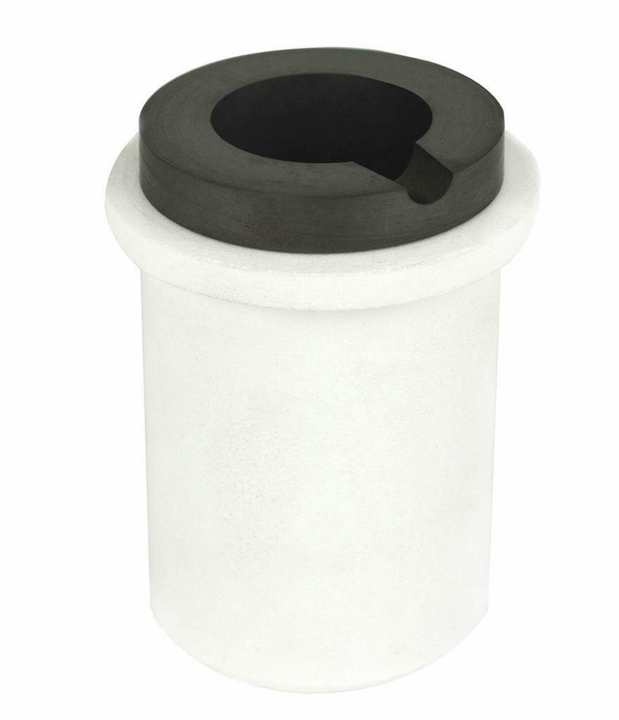 5 KG Kilo Induction Ceramic Graphite Furnace Crucible Smelt Cast Jewelry Metals